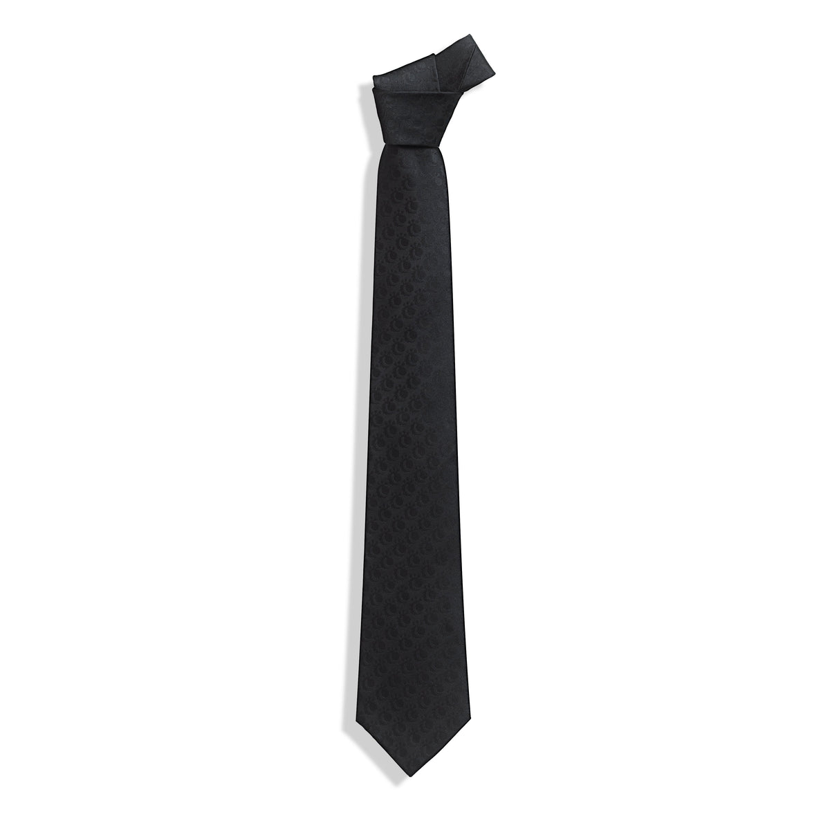 Crimson Elegance in Black