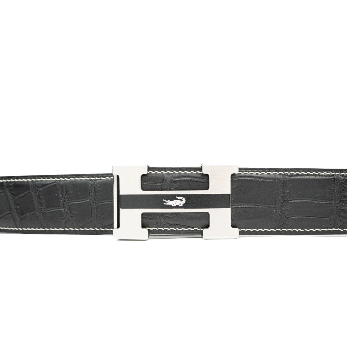 Handcrafted Alligator Leather Belt - Luxury Genuine Alligator Skin | Men's Designer Belt
