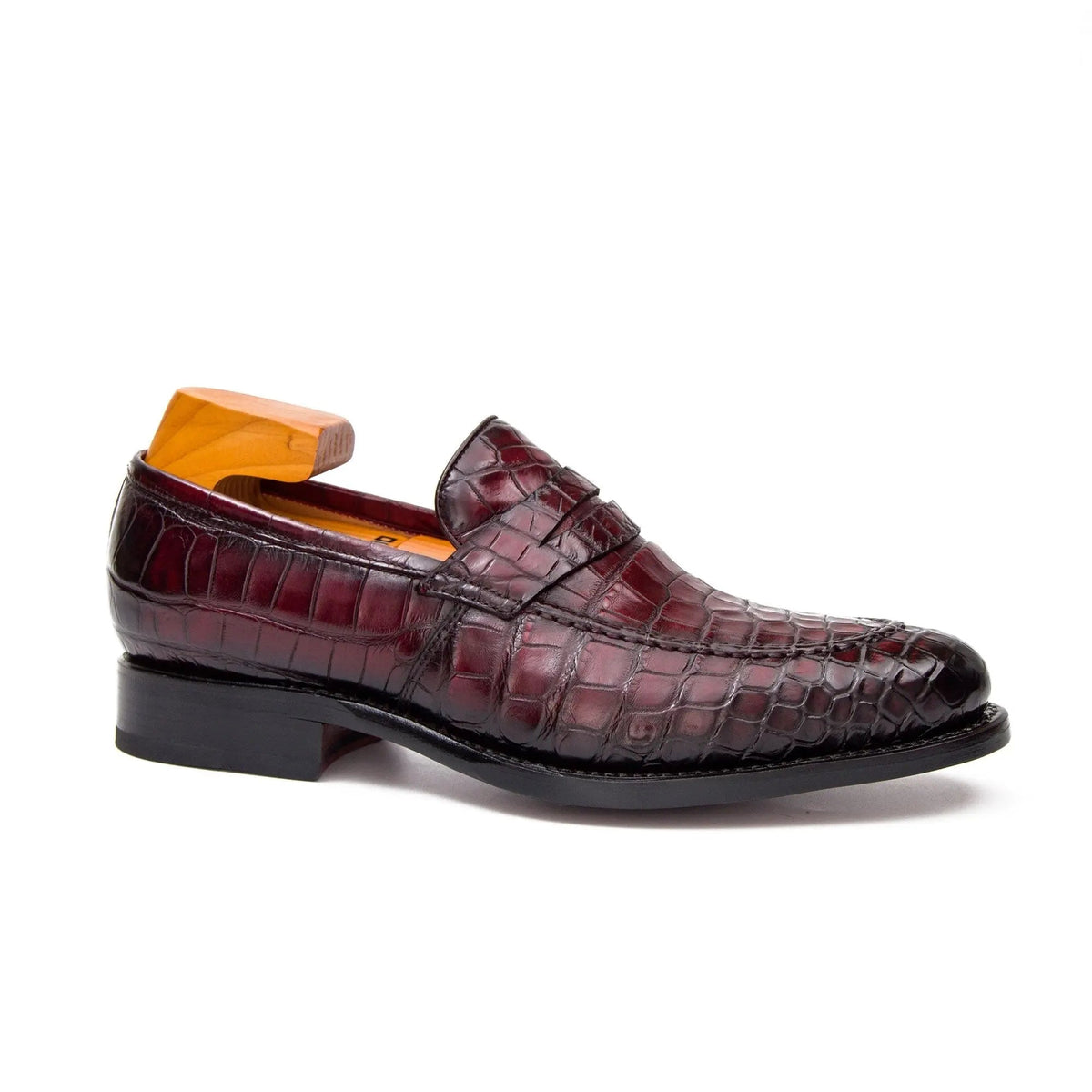 Goodyear Formal Alligator Leather Loafers