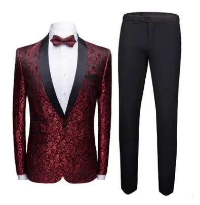 Men's Wedding Suit Set - 3-Piece Formal Dress Suit | Jacket, Vest & Pants