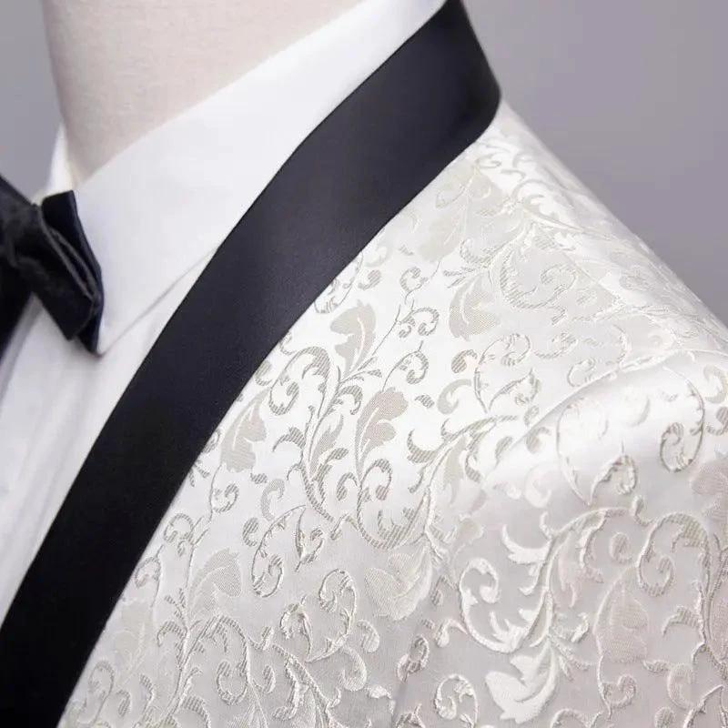 Men's Wedding Suit Set - 3-Piece Formal Dress Suit | Jacket, Vest & Pants