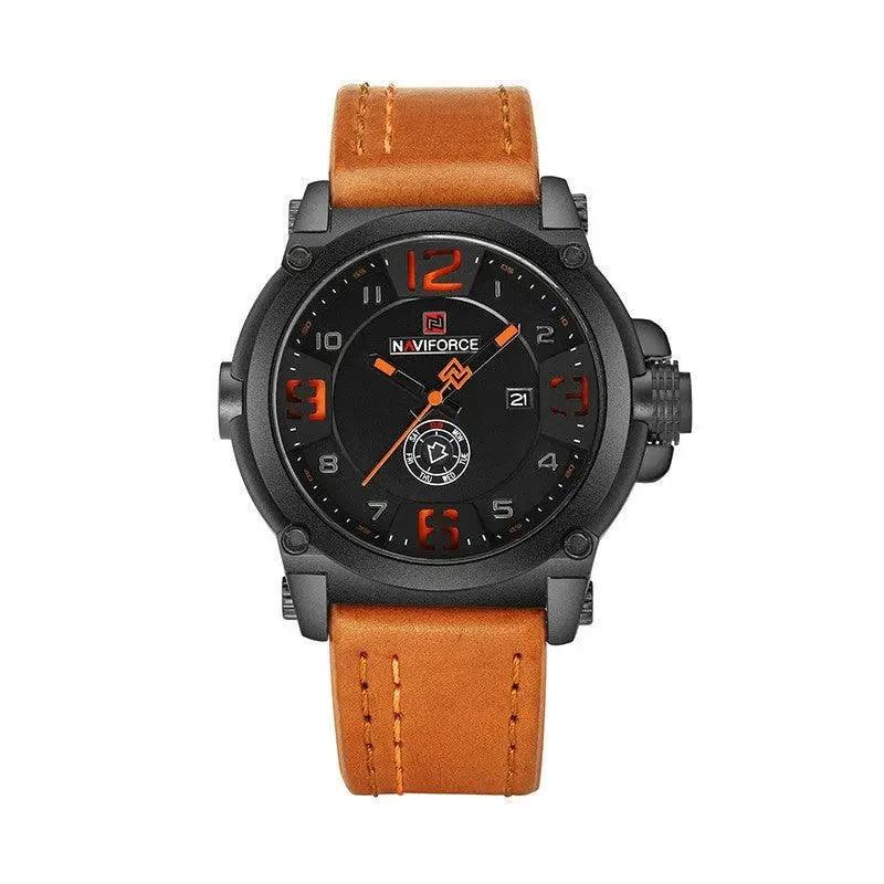 Men's Quartz Watch - Calendar Water Resistant Timepiece