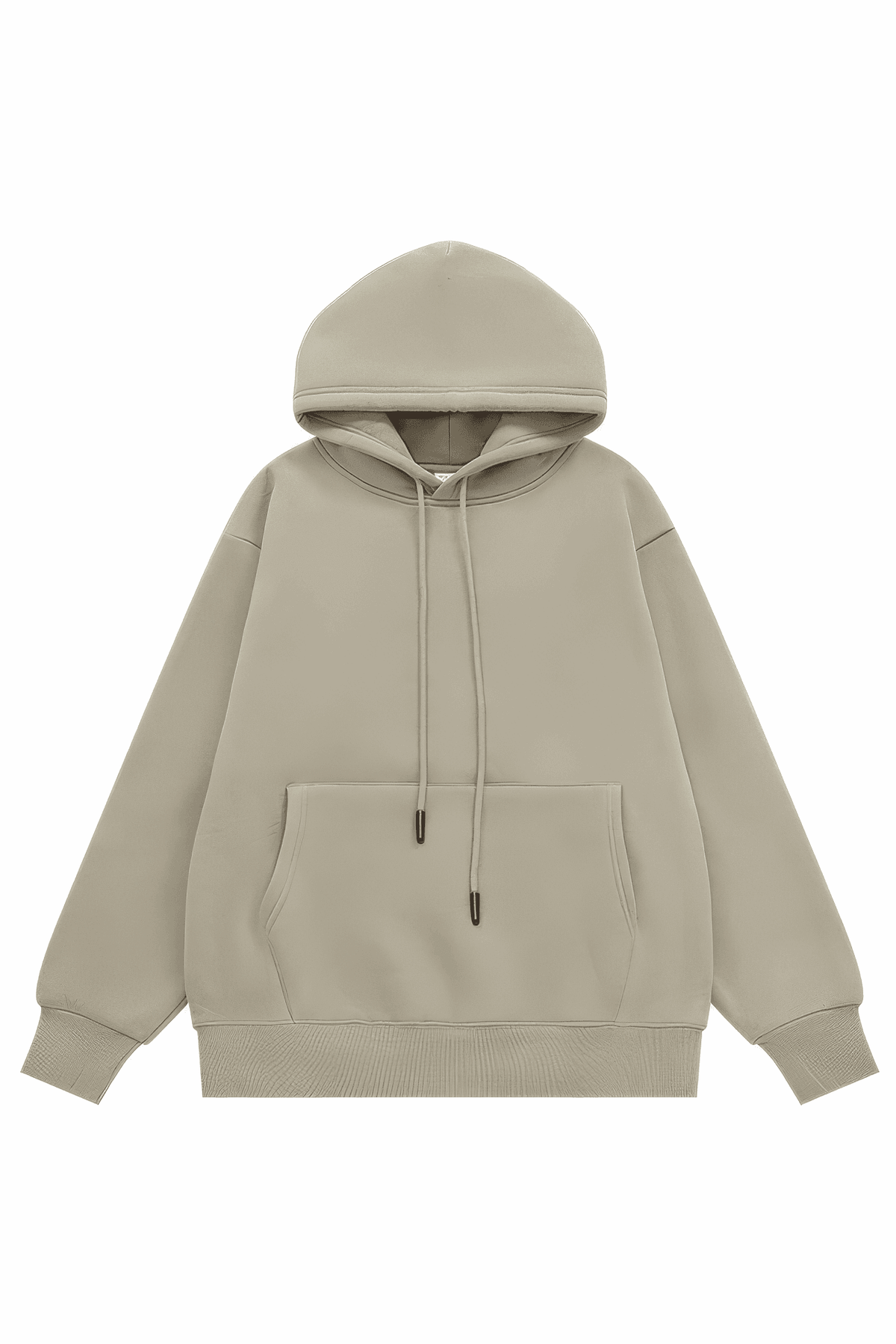 American Style Solid Color 350g Fleece Hoodie