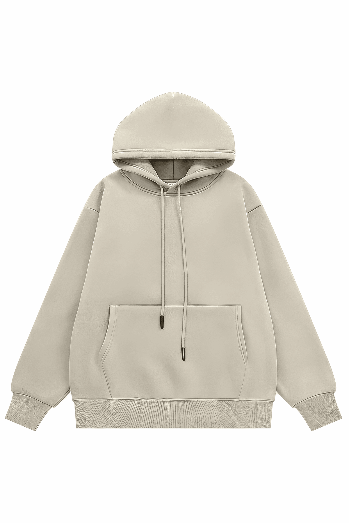 American Style Solid Color 350g Fleece Hoodie