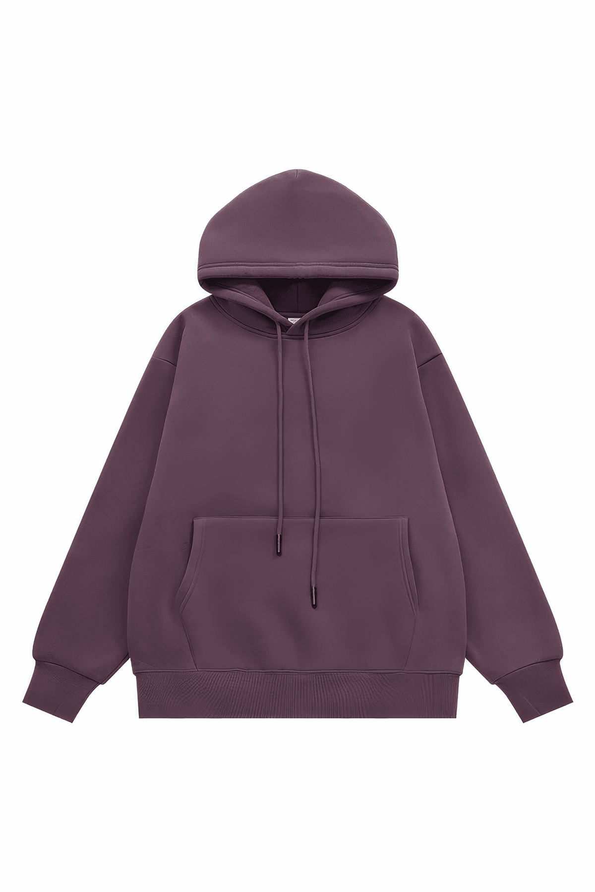 American Style Solid Color 350g Fleece Hoodie