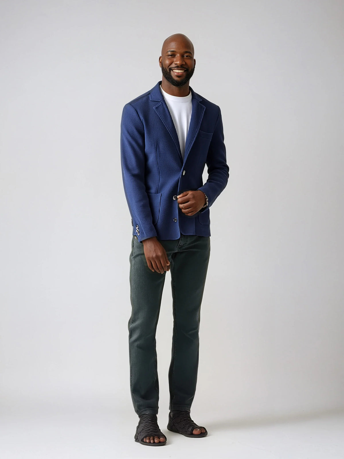 Men's Knit Blazer - Comfortable Sport Coat | Stretch Fabric