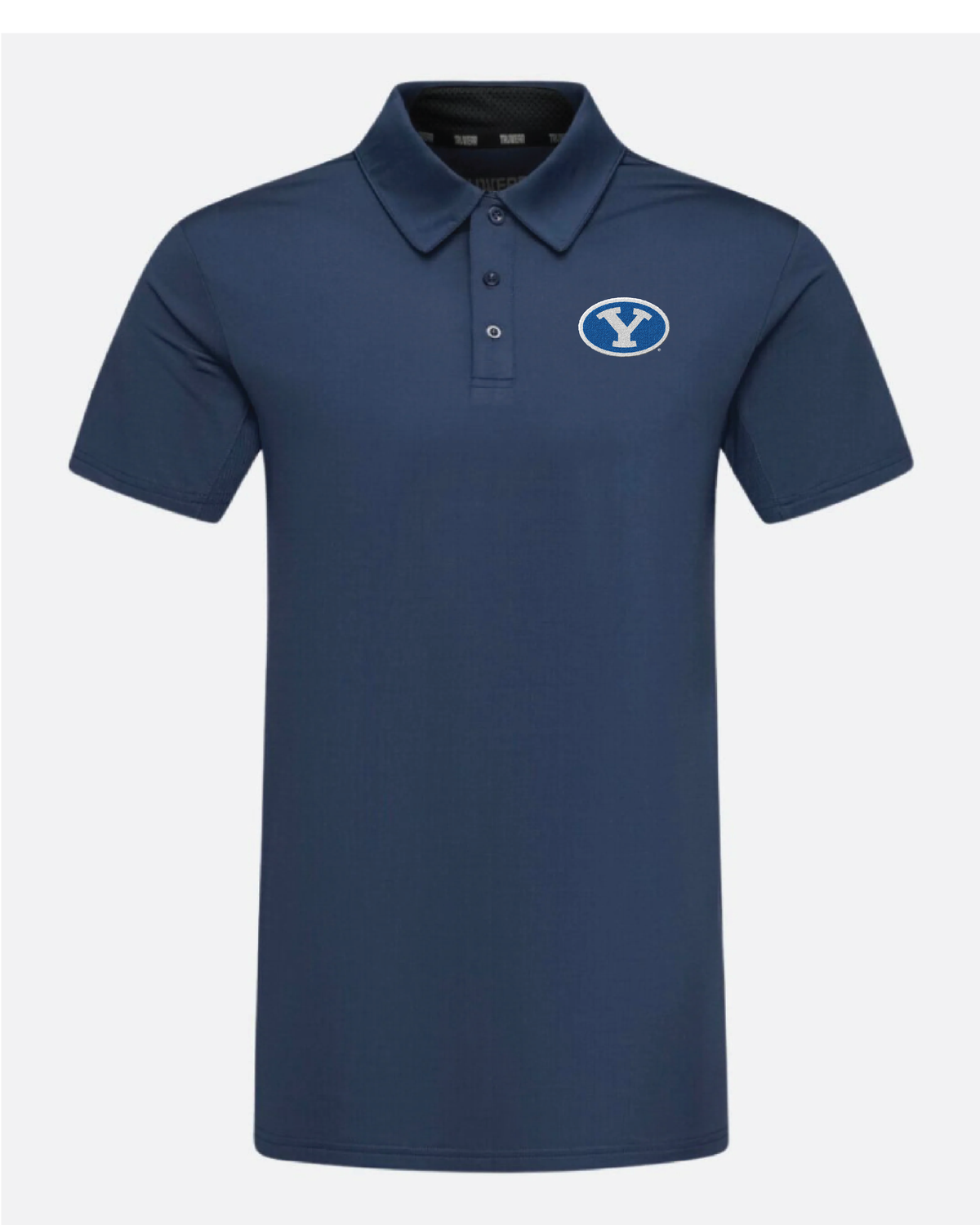 BYU Crest 2.0 Polo Navy Blue