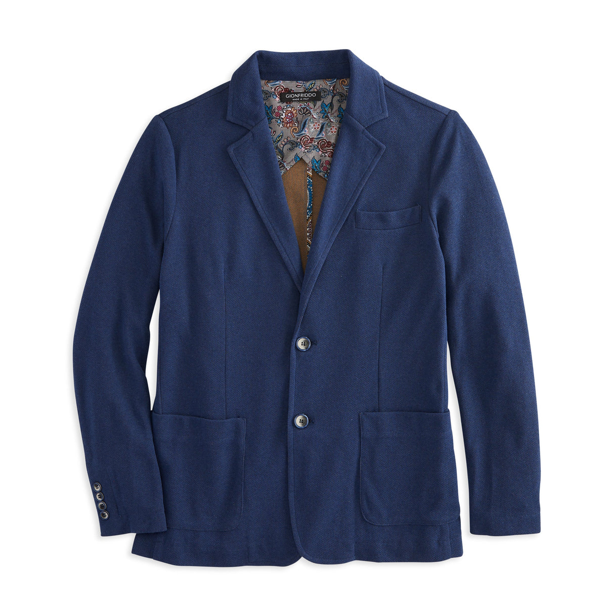 Men's Knit Blazer - Comfortable Sport Coat | Stretch Fabric