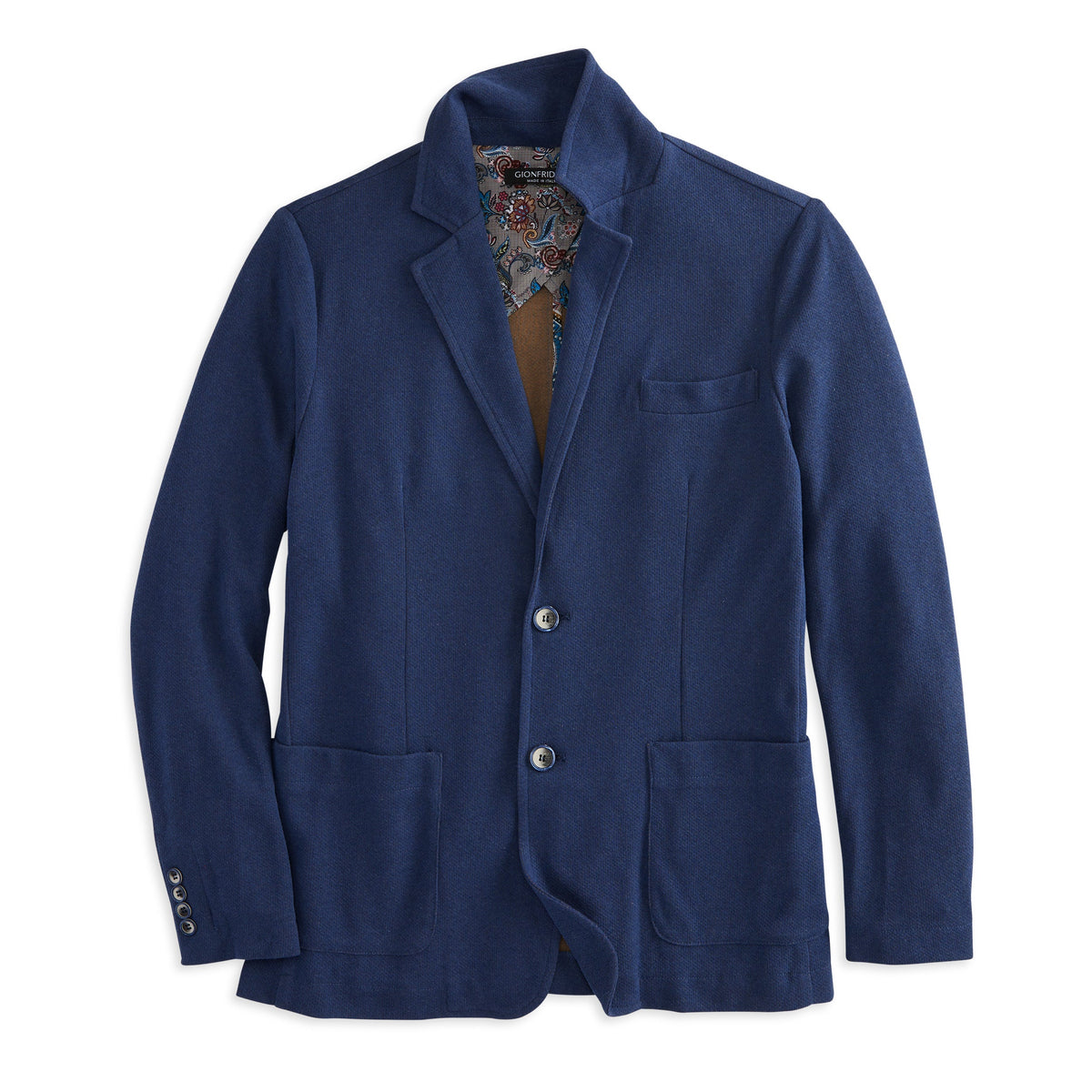 Men's Knit Blazer - Comfortable Sport Coat | Stretch Fabric