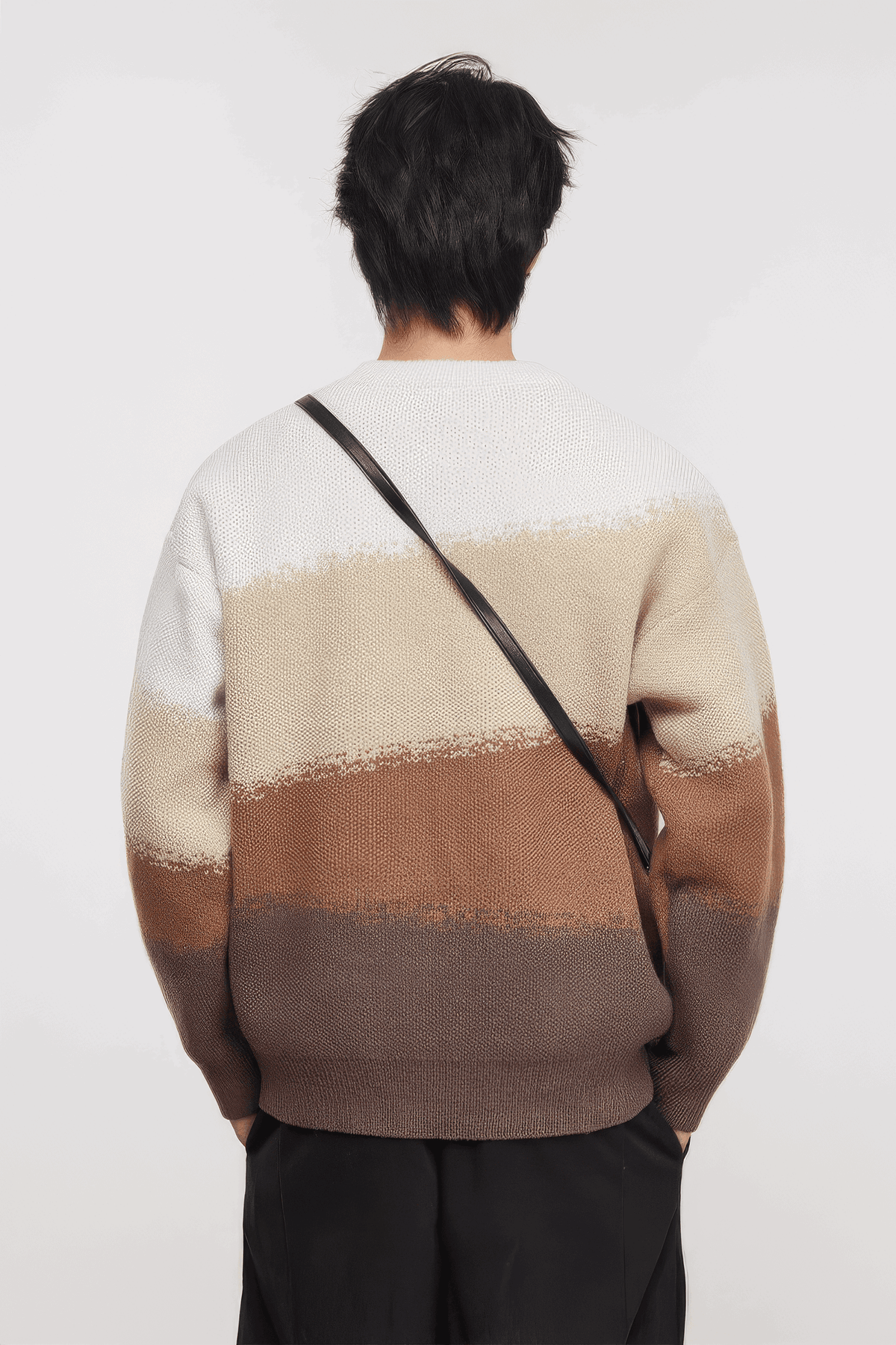 Heavy Knit Colorblock Sweater