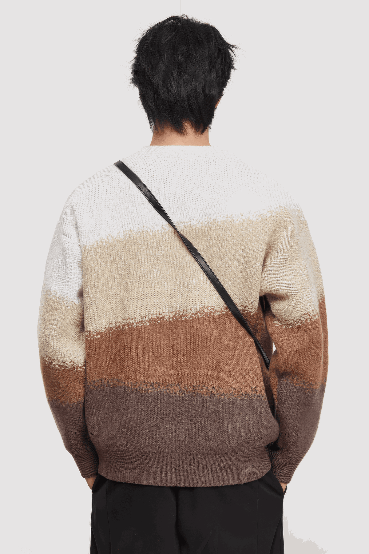 Heavy Knit Colorblock Sweater