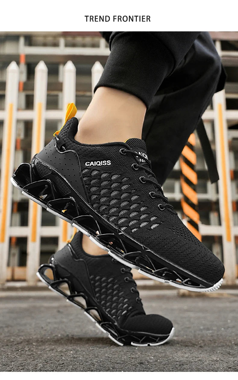 Casual Sneakers Mens Shock-absorb Running Shoes Lightweight Breathable Sports Shoes for Men 2026 New Trendy Gym Trainers for Man