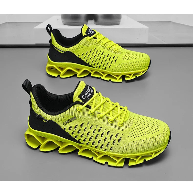 Casual Sneakers Mens Shock-absorb Running Shoes Lightweight Breathable Sports Shoes for Men 2026 New Trendy Gym Trainers for Man