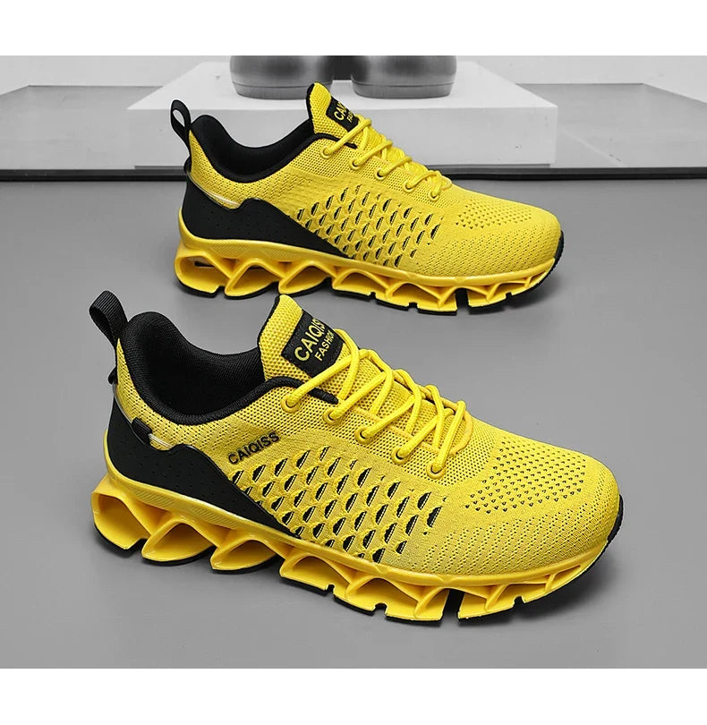 Casual Sneakers Mens Shock-absorb Running Shoes Lightweight Breathable Sports Shoes for Men 2026 New Trendy Gym Trainers for Man