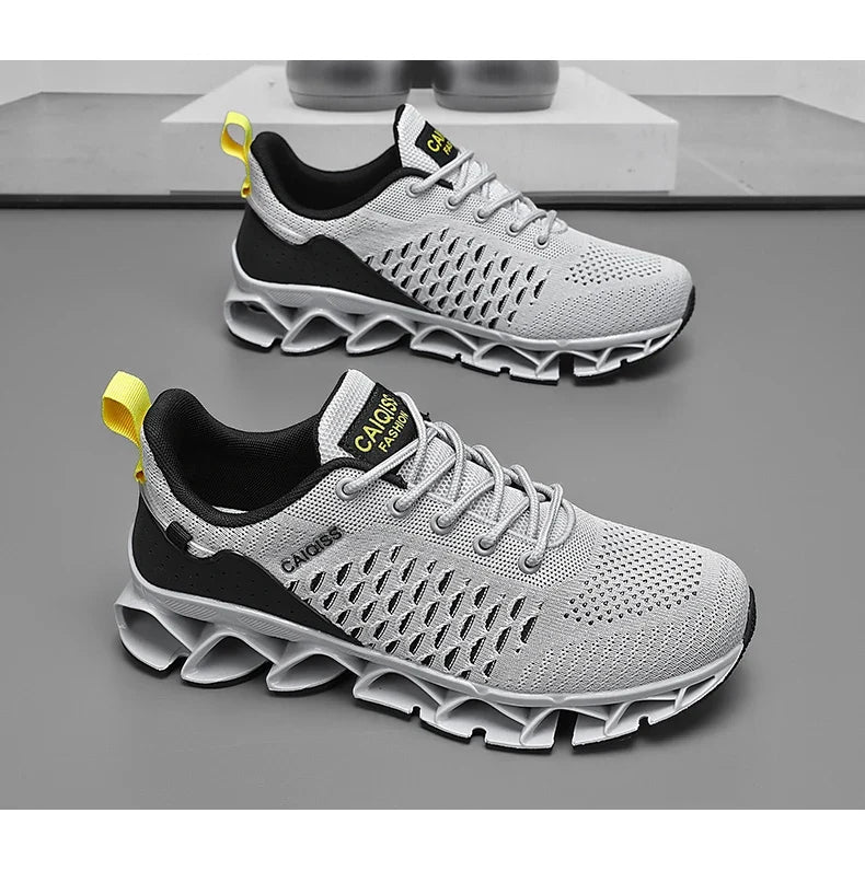 Casual Sneakers Mens Shock-absorb Running Shoes Lightweight Breathable Sports Shoes for Men 2026 New Trendy Gym Trainers for Man