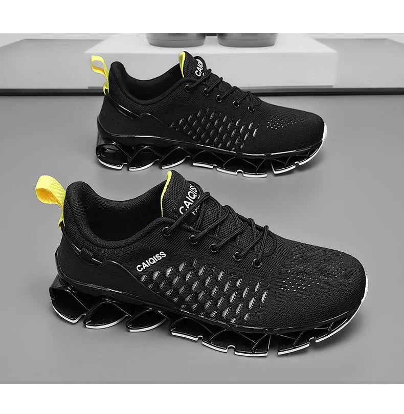 Casual Sneakers Mens Shock-absorb Running Shoes Lightweight Breathable Sports Shoes for Men 2026 New Trendy Gym Trainers for Man