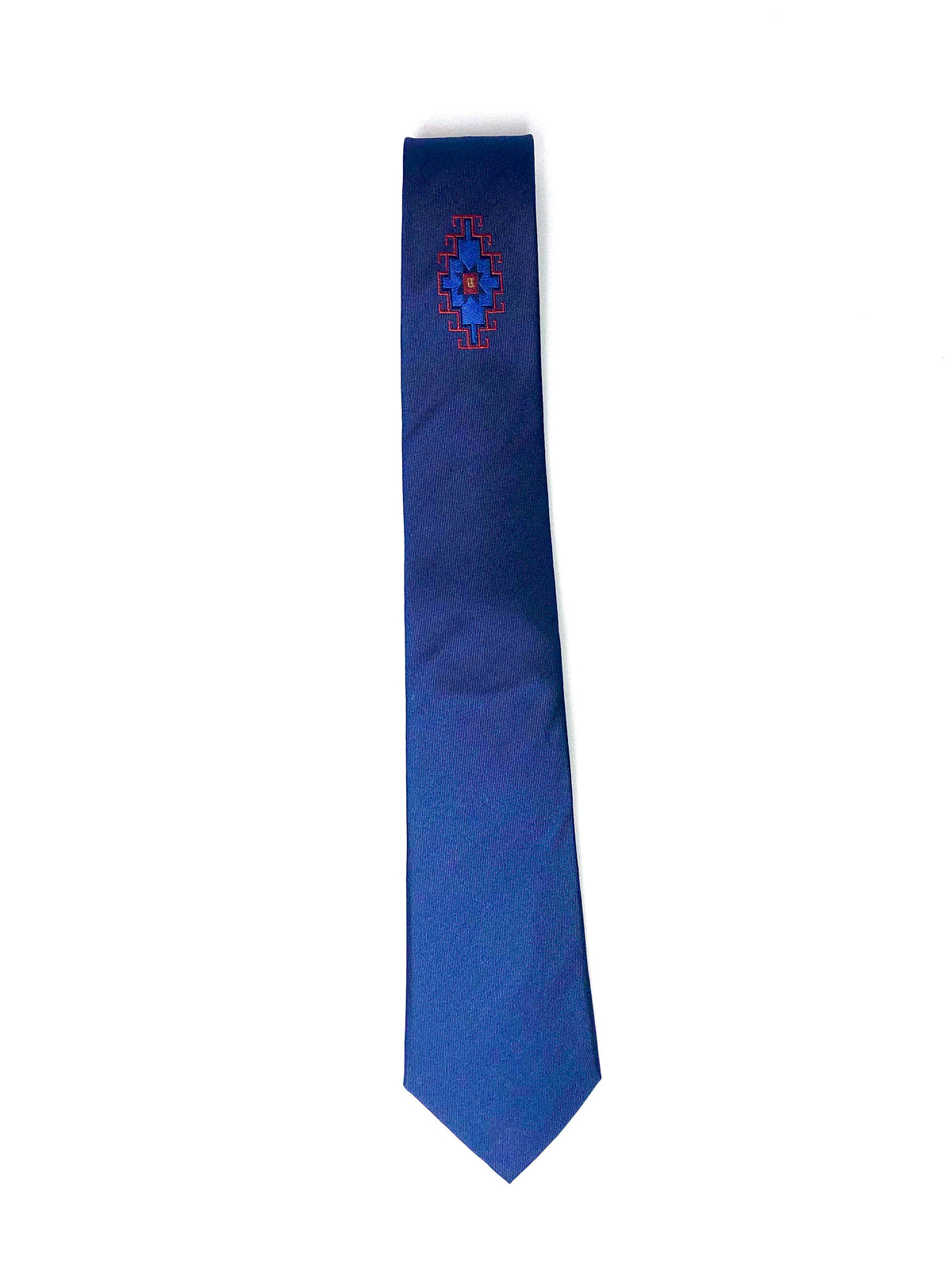 Armenian Rug Underknot Silk Necktie - 100% Handmade Silk Woven Tie | Unique Art Design