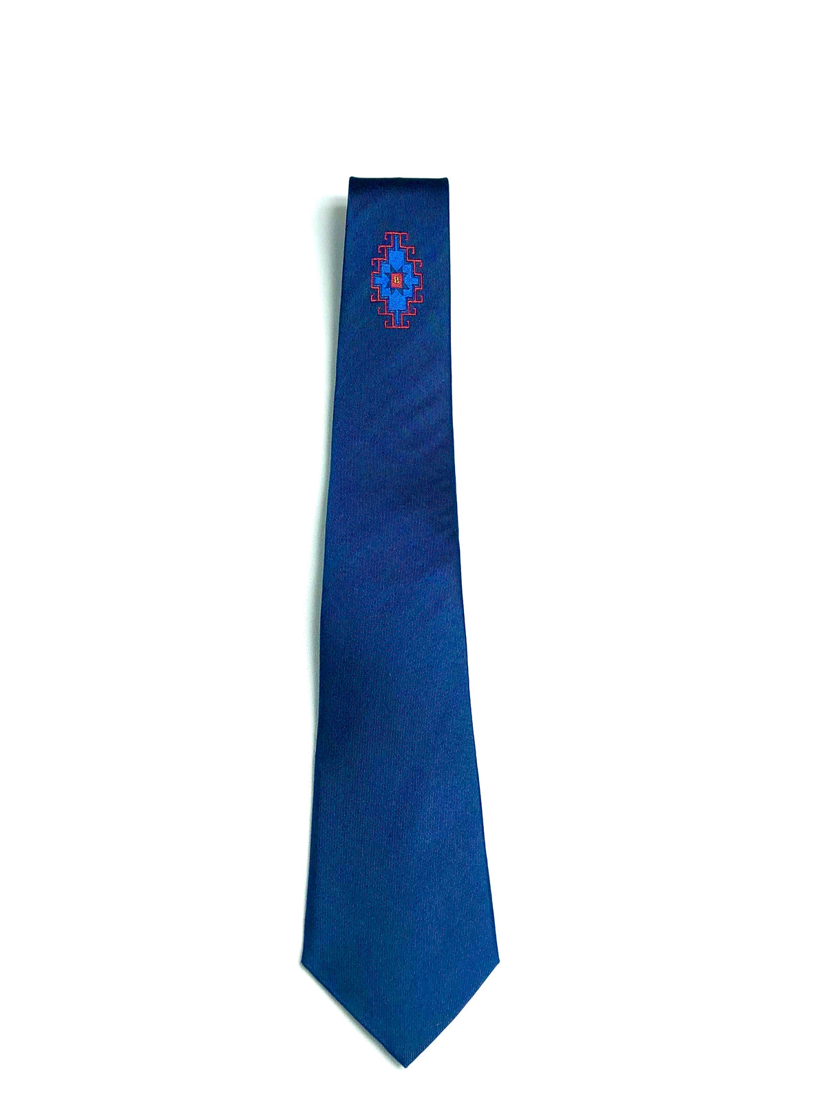 Armenian Rug Underknot Silk Necktie - 100% Handmade Silk Woven Tie | Unique Art Design