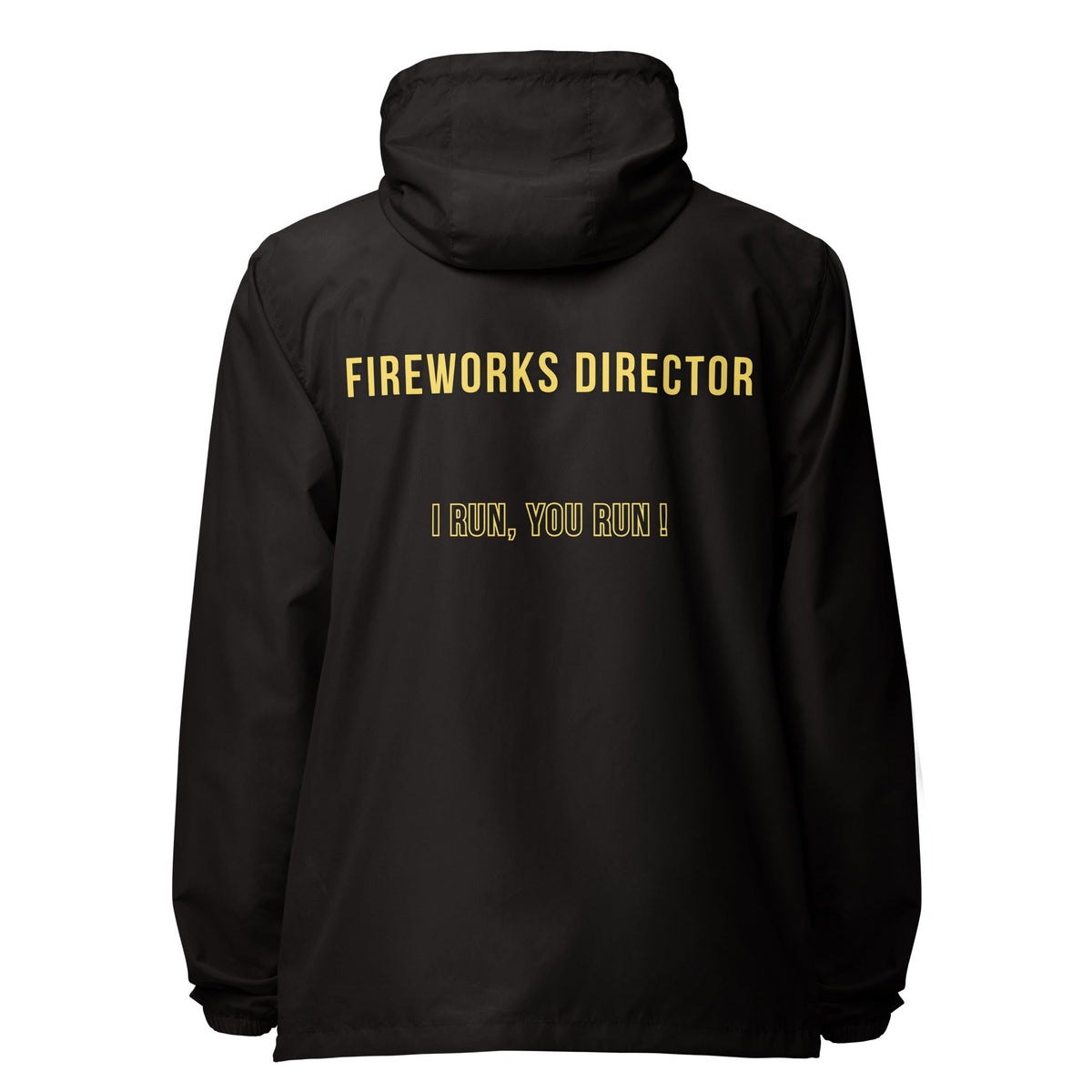 Fireworks Director - lightweight zip up windbreaker