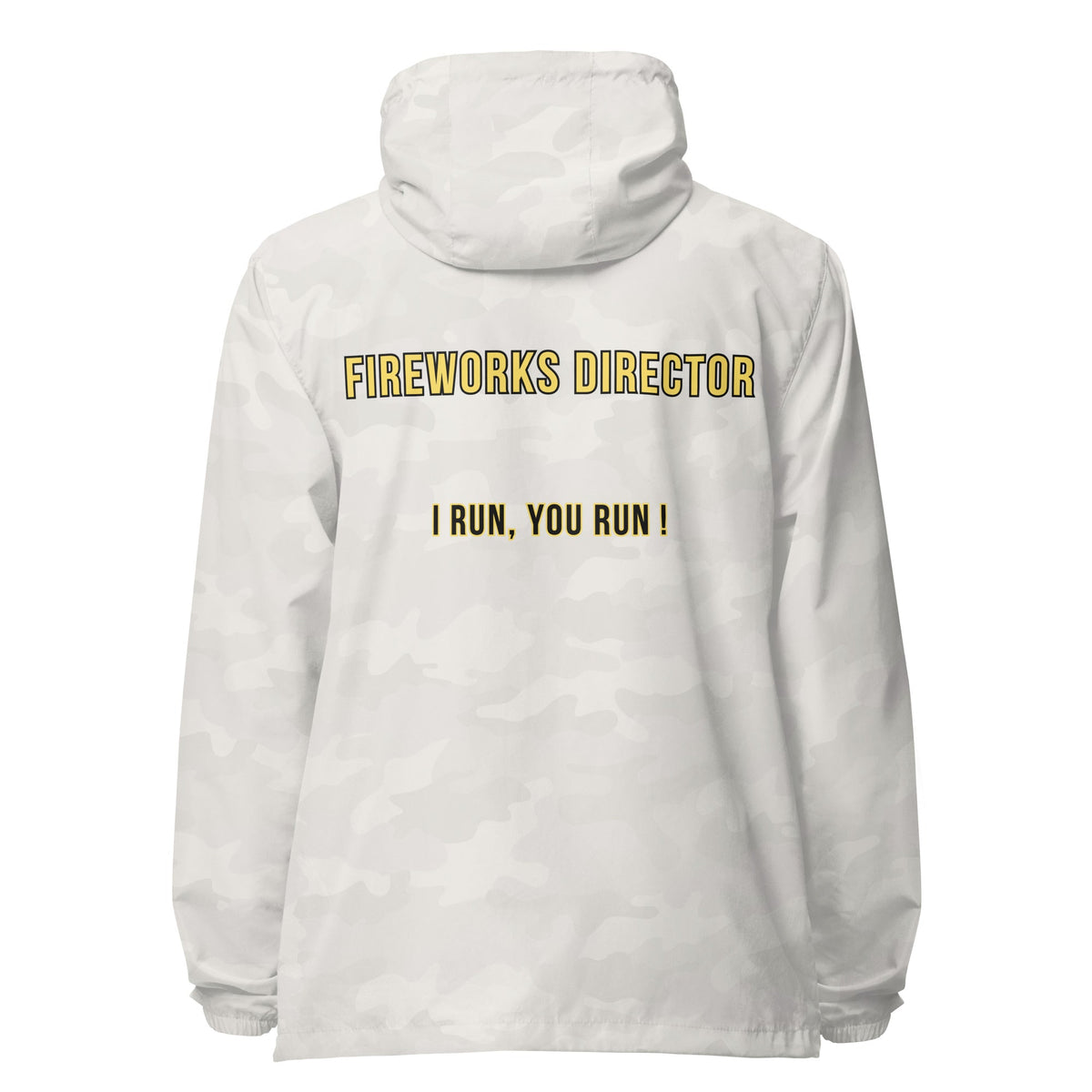 Fireworks Director - lightweight zip up windbreaker
