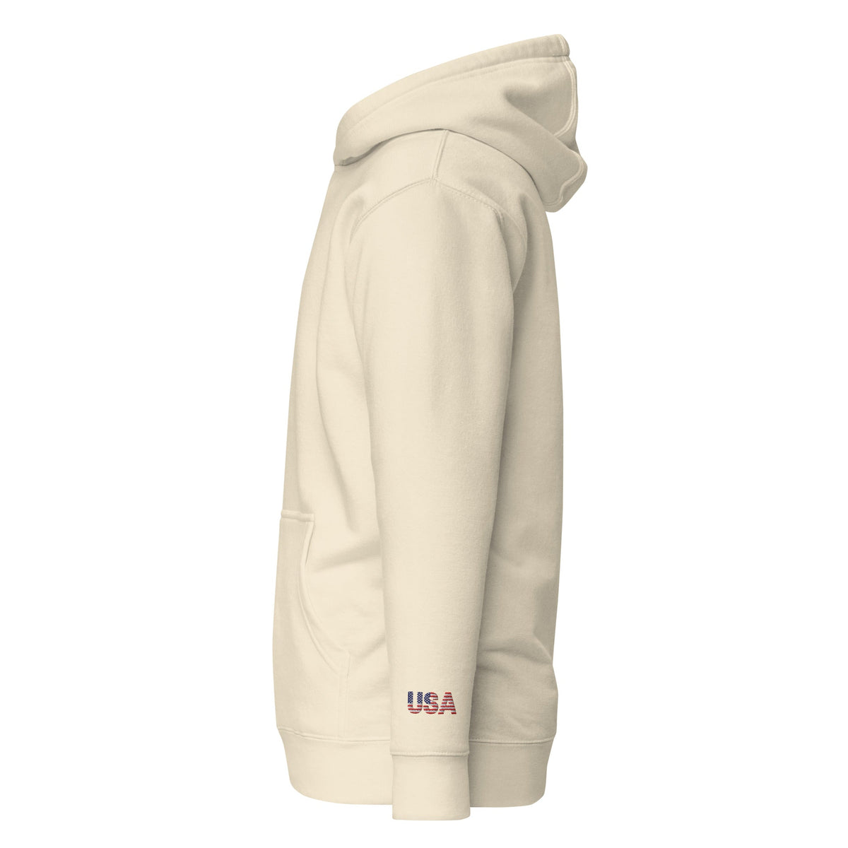 The most comfortable embroidered Hoodie you have ever seen - runs small so size up - 'Merica Merch