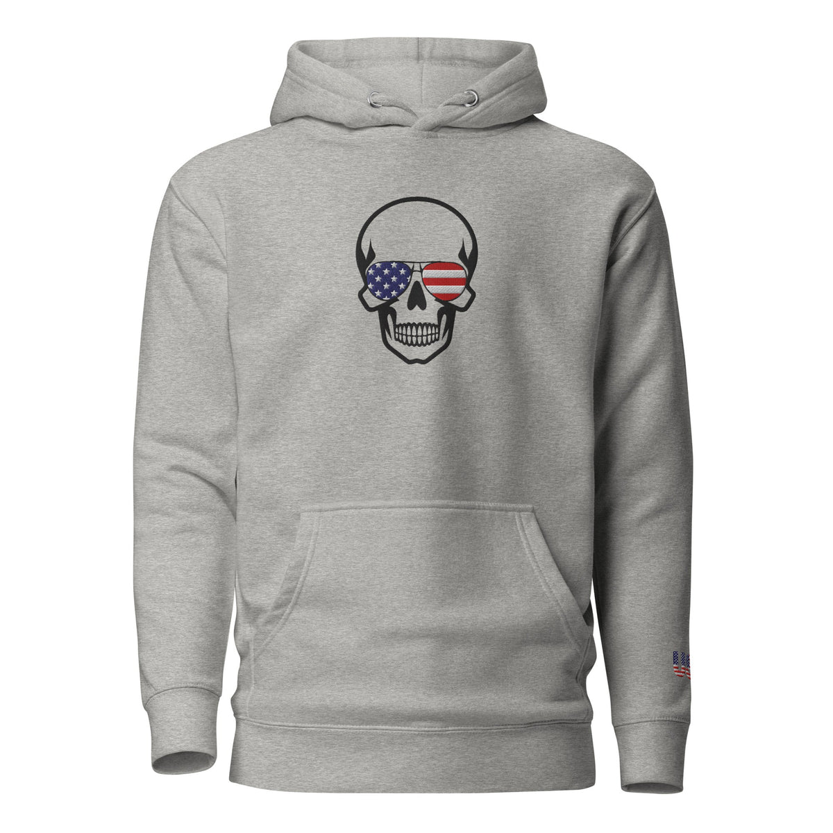 The most comfortable embroidered Hoodie you have ever seen - runs small so size up - 'Merica Merch